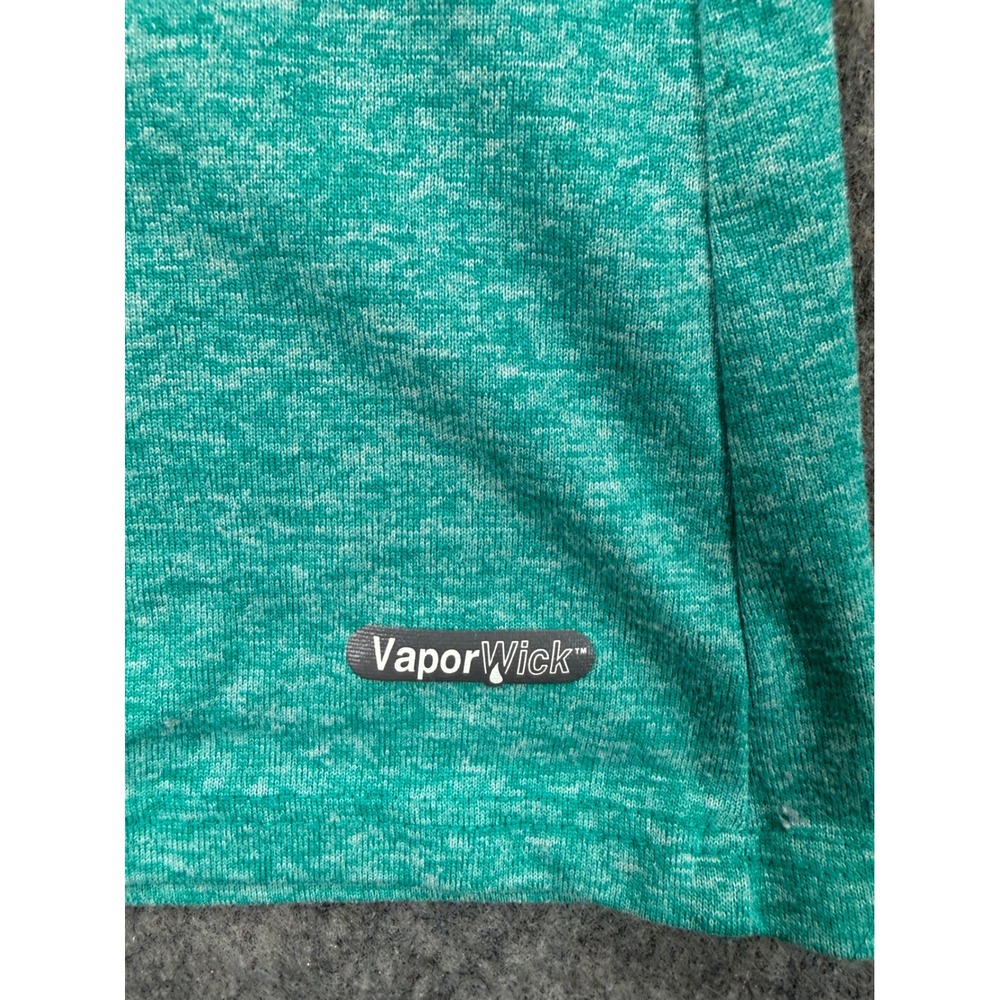The North Face Womens VaporWick Racerback Tank Top Teal Heather V-Neck Medium - Picture 7 of 7